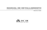 Manual de Detallamiento ICH - hormigonarte.clhormigonarte.cl/download/biblioteca/manual_detallamiento.pdf · Para el caso de edificios de hormigón armado, en ... planos de cálculo,