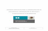 criterios específicos rev - Secretaría de Economíaeconomia.gob.mx/files/transparencia/criterios2008_3.pdf · criterios especÍficos para la administraciÓn de documentos, organizaciÓn