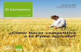 Reportaje Especial ¿Cómo hacer competitiva a la Pyme … campesino-invierno.… · norte seleccionar cultivos hortícolas de otoño/invierno de menor consu- ... invernales, ante