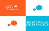 PORTAFOLIO DE SERVICIOS - lab · PDF filebrindando conﬁabilidad y oportunidad en los resultados a través de ALTOS ESTÁNDARES DE CALIDAD en ... proveedores. RESPONSABILIDAD ...