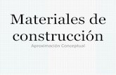 Materiales de construcción - INICIOaducarte.weebly.com/.../introduccion_materiales_construccion.pdf · • Capacidad de los materiales para soportar la acción de dos fuerzas opuestas