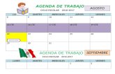Web viewagosto agenda de trabajo ciclo escolar 2016-2017. lunes. martes