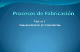Procesos de Manufactura - uprr.edu.mx - Inicio de Manufactura 1.pdf · La arena de sílice ... la acción del lavado, el cambio de la distribución de tamaño de grano, y por las