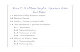 Tema 3: El M¶etodo Simplex. Algoritmo de las Dos Fases. · PDF file3.2 El M¶etodo Simplex Desarrollado por George Dantzig en 1947. Primera aplicaci¶on importante: ... Sea B la submatriz