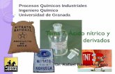 Procesos Químicos Industriales Ingeniero Químico ...tep028/pqi/descargas/Industria quimica organica/tema_7... · Producción de ácido nítrico y nitratos en España Año Cantidad