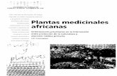 Plantas medicinales africanas - UNESDOC Databaseunesdoc.unesco.org/images/0009/000967/096707so.pdf · Plantas medicinales africanas ORIENTACIONES ‘ PRIORITARIAS EN LA INTERSECCION