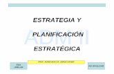 ESTRATEGIA Y PLANIFICACIÓN ESTRATÉGICA · PDF fileEstratégica 2 Unidad Estratégica 3 Investigación y Desarrollo Producción Marketing Recursos Humanos Finanzas Empresarial (Corporativo)