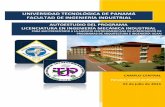 UNIVERSIDAD TECNOLÓGICA DE PANAMÁ - utp.ac.pa · PDF fileSatisfacción personal y profesional de los graduados ..... 245 12.2. Eficiencia del proceso formativo ... Prevención y
