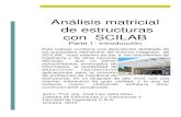 Análisis matricial de estructuras-Parte 1 - ing.una.py · PDF fileJ.L.Volta / Análisis matricial de estructuras con Scilab-Parte 1 1 1. Informática para cálculos de ingeniería