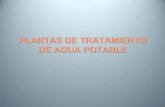 PLANTAS DE TRATAMIENTO DE AGUA POTABLE - INICIOaducarte.weebly.com/uploads/5/1/2/7/5127290/... · tratamiento de agua •el tratamiento del agua nace como consecuencia del descubrimiento