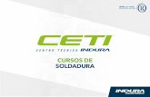 CURSOS DE SOLDADURA - · PDF fileIndura es una empresa del Grupo Air Products, reconocida a nivel mundial por su larga trayectoria en la producción, comercialización y desarrollo