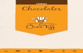 Catálogo Chocolates - · PDF fileChocolates TRUFAS VARIADAS CÓDIGO: T&B-010 DESCRIPCIÓN: Caja de 9 unidades de trufas variadas INGREDIENTES Chocolate oscuro al 65% y chocolate moldeable