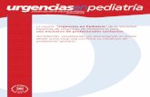 urgencias en pediatría - SEUP · PDF fileAl parecer, la especialidad de urgencias y emergencias en adultos está en la recta final y sin posibilidad de marcha atrás. Ahora sólo