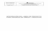 INTEGRACIÓN DEL LIBRO DE PROYECTO PARA ENTREGA DE OBRAS Y ... · PDF fileTécnico de Normalización de Pemex-Exploración y Producción, ... Los planos y documentos técnicos que