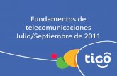 Fundamentos de telecomunicaciones Julio/Septiembre · PDF fileFundamentos de telecomunicaciones Julio/Septiembre de 2011 . Sesión 7 Enlaces de datos (II) – ... PDH Last Mile Metro