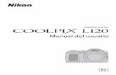 Manual del usuario - cdn-10.nikon-cdn.comcdn-10.nikon-cdn.com/pdf/manuals/coolpix/spanish/L120_ES.pdf · límites para un dispositivo digital Clase B de acuerdo con el Apartado 15