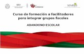 Curso de formación a facilitadores para integrar grupos ... · PDF fileCurso de formación a facilitadores para integrar grupos focales ... de la matrícula entre las entidades federativas