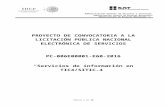 Web view006E00001-E60-2016 “Servicios de información en TIC4 / ... en formato Adobe Acrobat PDF o WORD, dirigidos al Mtro. Luis Alberto Núñez Borrull,