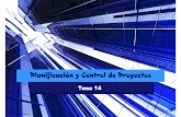 Planificación y Control de Proyectos - merkado.unex.esmerkado.unex.es/operaciones/descargas/EE (LE)/Capítulo 14.pdf · PLANIFICACIÓN DEL PROYECTO 1.- Determinación de objetivos