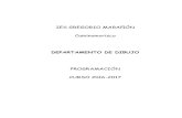 DEPARTAMENTO DE DIBUJO -  · PDF fileies gregorio maraÑÓn caminomorisco departamento de dibujo programaciÓn curso 2016-2017