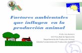 Factores ambientales que influyen en la producción animalucv.ve/.../Producion_Animal/ProducciOn_Animal/Clase_2.pdf · • Principales interacciones que afectan las relaciones de