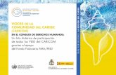 VOCES DE LA COMUNIDAD DEL CARIBE (CARICOM) EN · PDF fileJAMAICA Mapa de la región del Caribe . El presente folleto ha sido preparado por la Sra. Dª. Fatou Camara Houel, ... firmaron