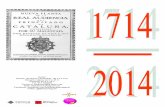 1714 per als infants. - bibliotecasantagusti.catbibliotecasantagusti.cat/guia/1714-2014.pdf · Egypt Zadoc the priest. CD 3 HÄNDEL • HÄNDEL, Georg Friedrich. Judas Maccabaeus.