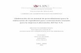 Elaboración de un manual de procedimientos para la ...repositorioacademico.upc.edu.pe/upc/bitstream/10757/306169/2/ortiz... · ELABORACION DE EXPEDIENTES PARA CONTRATACIONES ESTATALES