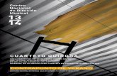CNDM 14 Cuarteto Quiroga folleto-F · PDF filetaquillas del Auditorio Nacional de Música (en los horarios de despacho), por teléfono en el 902 22 49 49 y en . ... de significación