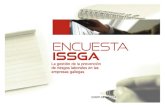 Encuesta ISSGA - Xunta de Galicia · PDF file• er una estimación de la actividad preventiva de las empresas a partir de las Hac ... de Estatística (IGE), ... Producción de energía