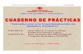 “Introducción a la Experimentación en Química Analítica” 2.pdf · GRUPO II: José Antonio Murillo Pulgarín ... * Anaranjado de metilo * Fenolftaleína . Introducción a la