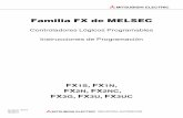 Familia FX de MELSEC - · PDF fileB 03/2002 pdp-dk Añadidas explicaciones sobre las instrucciones de posicionamiento (cap. 7.6.1 a 7.6.5) ... 3.7.1 Constantes decimales y hexadecimales