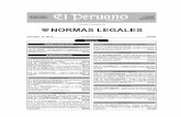 Cuadernillo de Normas Legales -  · PDF fileDeclaran a la Cuenca del Río Casma como “Cuenca Piloto” para la Gestión del Desarrollo Sostenible de su ámbito 401593