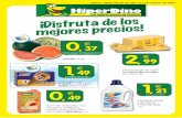Los mejores precios de Canarias - · PDF fileChorizo criollo o parrillero Montesano, bandeja 263 g 1 ... ifa eliges, 1 l Margarina vegetal Holland, 500 g 0, 0 79 1, 0 49 El kilo sale