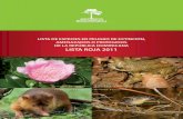 LISTA DE ESPECIES - pdf.usaid.govpdf.usaid.gov/pdf_docs/PA00JJCC.pdf · lista de especies en peligro de extinciÓn, amenazadas o protegidas de la repÚblica dominicana (lista roja),