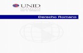 Derecho Romano - moodle2.unid.edu.mxmoodle2.unid.edu.mx/dts_cursos_mdl/lic/DE/DR/S07/DR07_Lectura.pdf · DERECHO ROMANO 1 Sesión No. 7 ... DERECHO ROMANO 2 Introducción al Tema