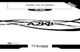 PC-860 A2K8 - dw.  · PDF fileDiagrama del Cableado_____ 4 Sección 1: Introducción del Sistema ... 5.12 Salida de Sirena
