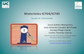Materiales-G704/G742. Tema VIII. Materiales metálicos ... · PDF fileMateriales Tema VIII: Materiales Metálicos Lección 13: Tratamientos’ 2 13.1 INTRODUCCIÓN Los metales, una