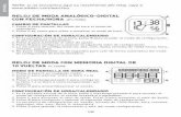 RELOJ DE MODA ANALÓGICO-DIGITAL A CON  · PDF file110 MEMORIA DIGITAL DE 10 VUELTAS UPCR-780A-P07 / QUPCR-823A-P03 VISUALIZACIÓN NORMAL DE LA HORA 1. Pulse A para