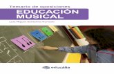 Temario de oposiciones EDUCACIÓN MUSICALe-ducalia.com/files/201605101213540.Educacion musical Tema 1 y 2.pdf · Aprendizaje de los signos del lenguaje musical 6. Estudio de las estructuras