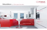 Muebles y Componentes - finsa. · PDF filemás de su uso para cocina, se utilice en otras aplicaciones como mesas de trabajo, mobiliario de hostelería, etc... Fintop 90 Encimeras.