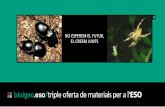 TRIA EL TEU projecte - escolar.text-lagalera.catescolar.text-lagalera.cat/catalegs/ESO_BIOLOGIA_GEOLOGIA.pdf · • Les biomolècules orgàniques • Les biomolècules inorgàniques