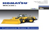 WA320-6 - Komatsu Latin America Spanish.pdf · hidráulicos y libres de mantenimiento ... WA320-6 CARGADOR SOBRE RUEDAS ... en este cargador sobre ruedas. Los cargadores Komatsu se