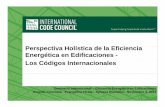 PtiHlítidlEfiiiPerspectiva Holística de la Eficiencia ... EVANGELINA HIRATA.… · CODIGO INTERNACIONAL DE CONSERVACION DE ENERGIA (()IECC) Objetivo, Alcances y Ámbito de Aplicación