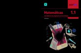 Matemáticas -  · PDF fileMatemáticas 1.3 • Circunferencia y ... ESO 013111. Matemáticas 1.1 ... •El cuaderno consta de cinco unidades didácticas que se estructuran como