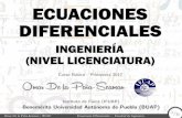 Ecuaciones Diferenciales - BUAPoseaman/files/differential_equations_2017/tema0… · ECUACIONES INGENIERÍA (NIVEL LICENCIATURA) DIFERENCIALES CursoBásico-Primavera2017 Omar De la