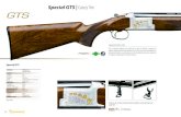 Special GTS | Caza y Tiro · PDF filespecial GTs Elite 12M ... Es el modelo ideal para el recorrido de caza y la caza. sus cañones “back-bored”, ... • Prolongación natural