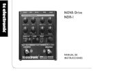 NOVA Drive SP - TC Electroniccdn-downloads.tcelectronic.com/media/217966/nova_drive_manual_es.… · guitarra a través de los núcleos en el orden que ... El NOVADrive es 100% analógico,
