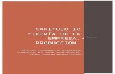 capitulo iv “teoría de la empresa. producción”  Web viewcapitulo iv “teoría de la empresa. producción” Instituto Tecnológico de Villahermosa