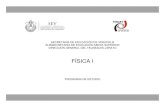 FÍSICA I - sev.gob.mx SICA-I.pdf · PDF fileBloque II 20 Bloque III 26 Bloque IV 31 Créditos 37 Directorio 38. ... El plan de estudio de la Dirección General del Bachillerato tiene